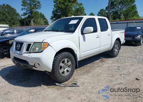2012 Nissan Frontier Pro-4X z USA, uszkodzony, nr VIN 1N6AD0EV8CC478373